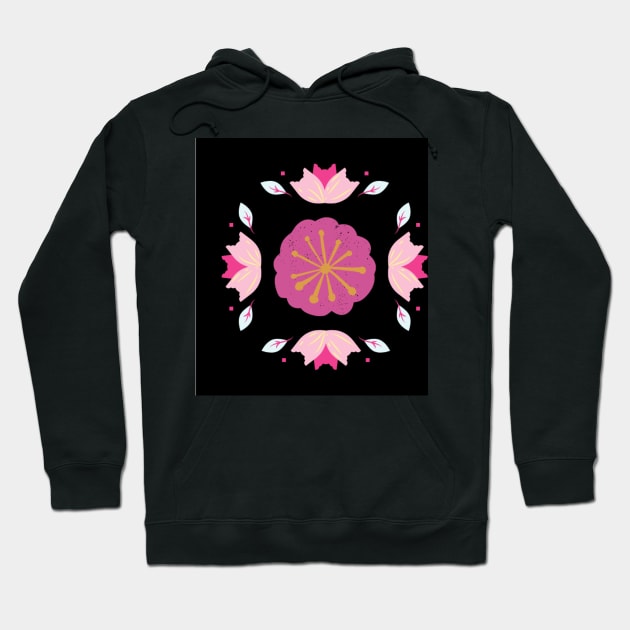 flower Hoodie by beleafcreativ